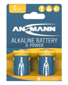 X-Power Alkaline Batterie Baby C / LR14 2er Papierblister